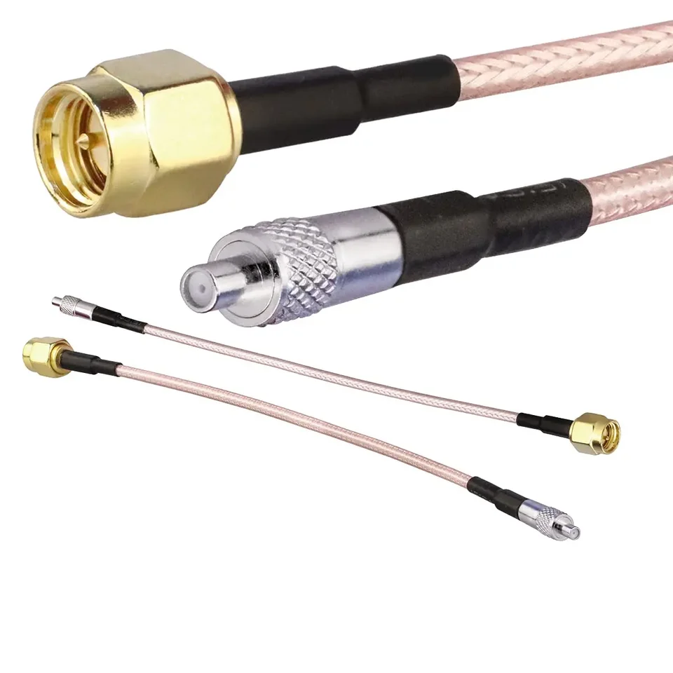 OTOTEC 2x SMA Femmina A TS9 Maschio Cavi Adattatori Per Antenna Ad Angolo Retto Pigtail Coassiale RG174 A Bassa Perdita 20 Cm Per Router WiFi 4G Hotspot Mobili - Foto 10