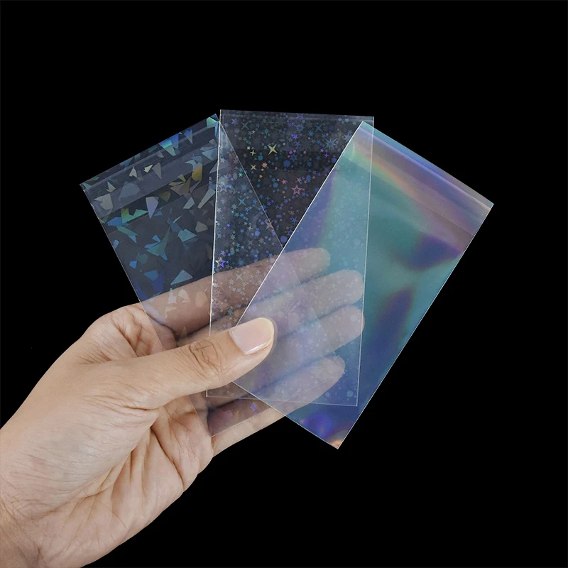 Description Picture 6 of item20pcs Laser Flash OPP Plastic Bags Self-adhesive Jewelry Candy Gift Packaging Bags Wedding Birtday Party Favors Decor Supplies