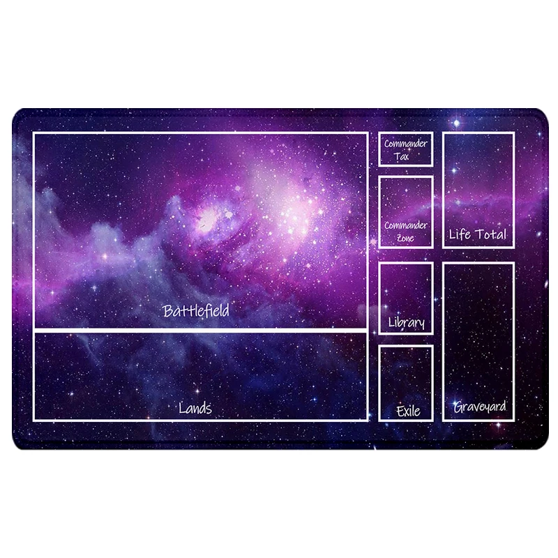 Galactic Battle Gaming Desk Pad - 24x14 Inch Playmat and Mousepad