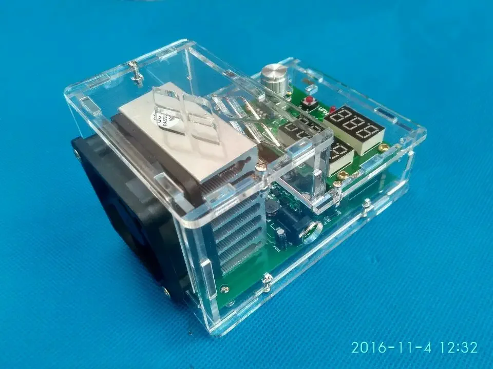 Protect shell housing case for Constant current electronic load Discharge 9.99A 60W 30V battery tester lithium battery tester electronic load tester battery capacity tester