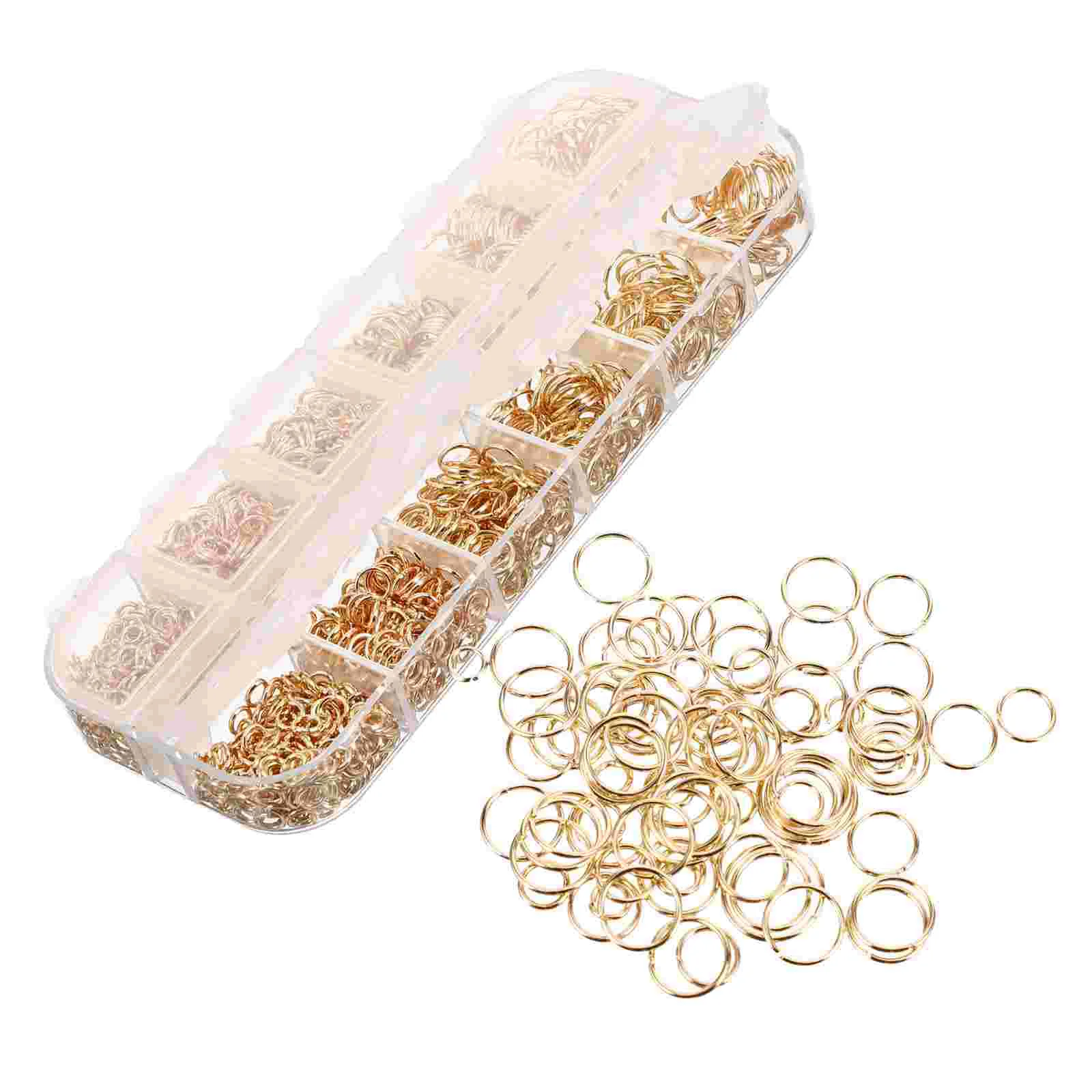 

1200 шт., раздельные кольца, аксессуары «сделай сам»