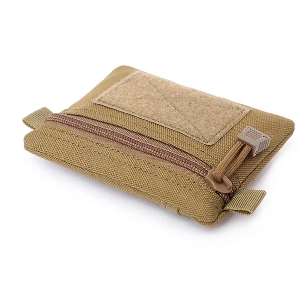 

Outdoor EDC Molle Pouch Wallet Waterproof Hook Loop Fasteners Hanging Holes Storage Wallet Hunting Accessories