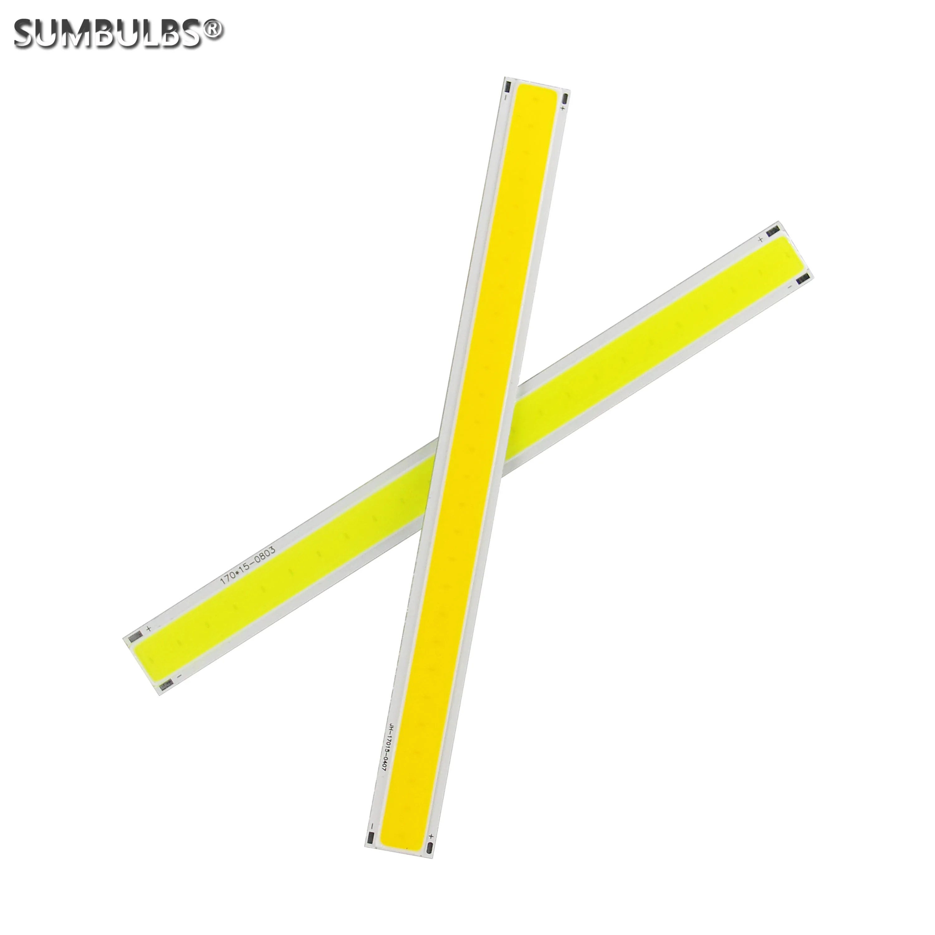 

Big Promotion 17CM 6W Strip LED COB Chip Bulb Lamp Warm Cold White Green Blue 170x15mm Lighting Source