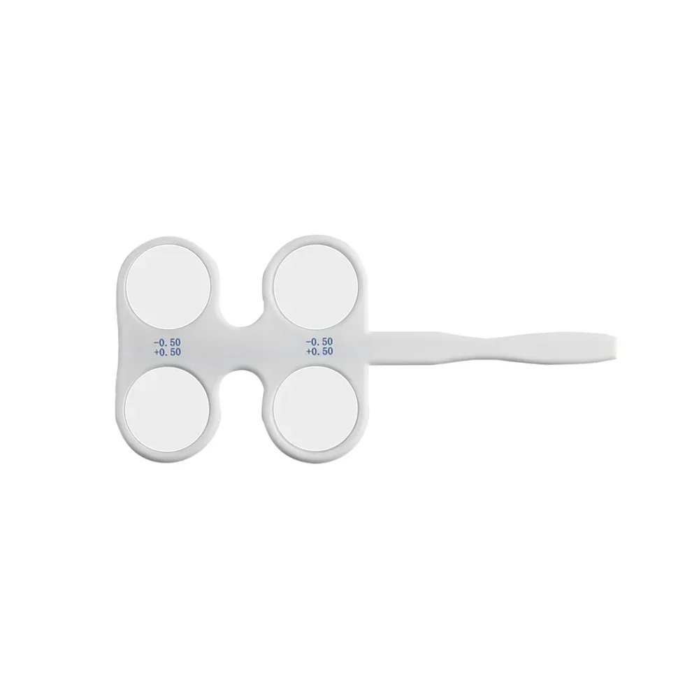 Loudly Optometry Flipper 4 렌즈 광학 플리퍼 전문 시력 검사 도구 (눈 검사 및 정시력 교육용) FL-1