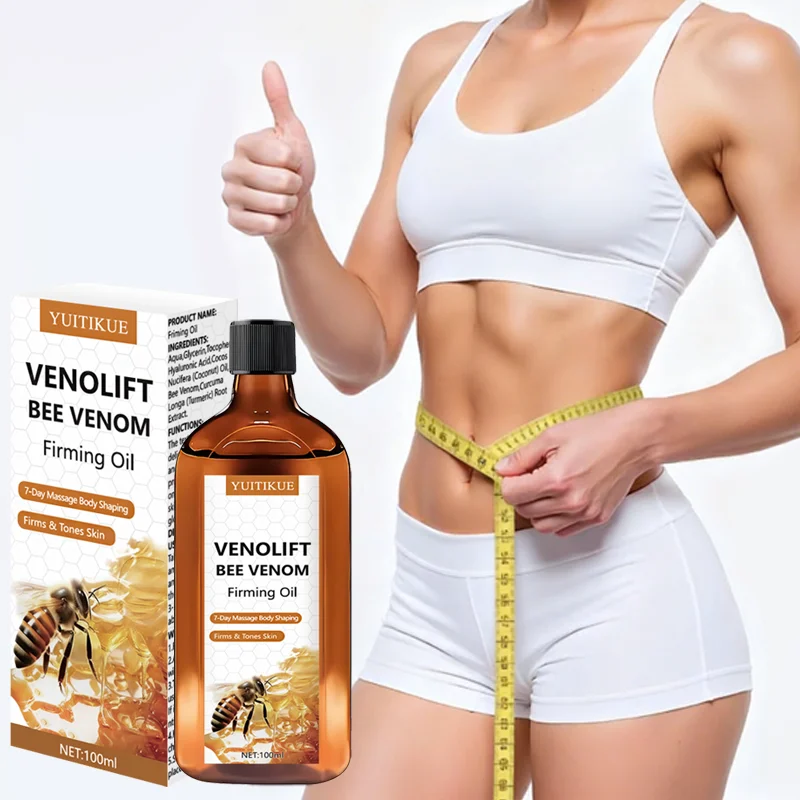 Bee Venom Firming Oil for Slimming and ShapingFirms and lifts the skin, suitable for all skin types
