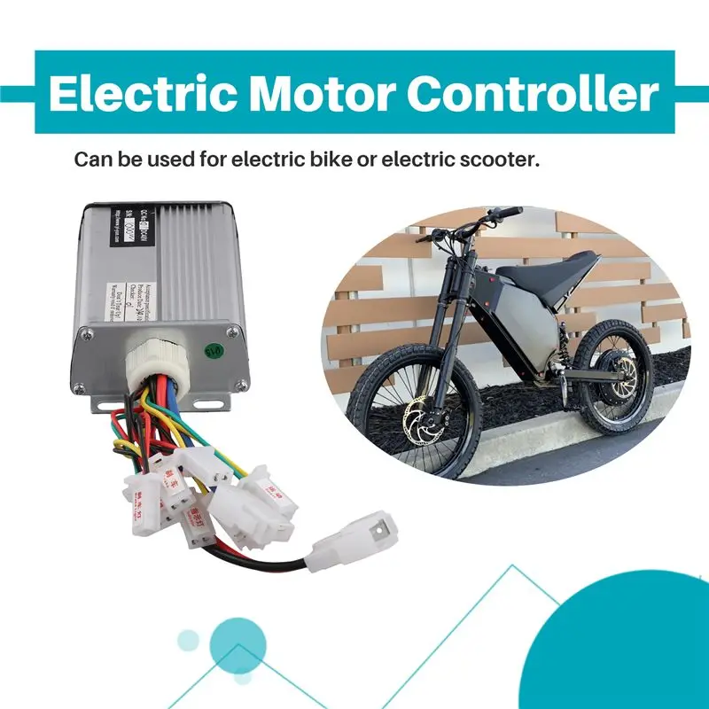 AUAU-DC48V 1000W 브러시드 모터 컨트롤러 전기 자전거 속도 컨트롤러 자전거 스쿠터 세트 전기 자전거 모터 컨트롤러