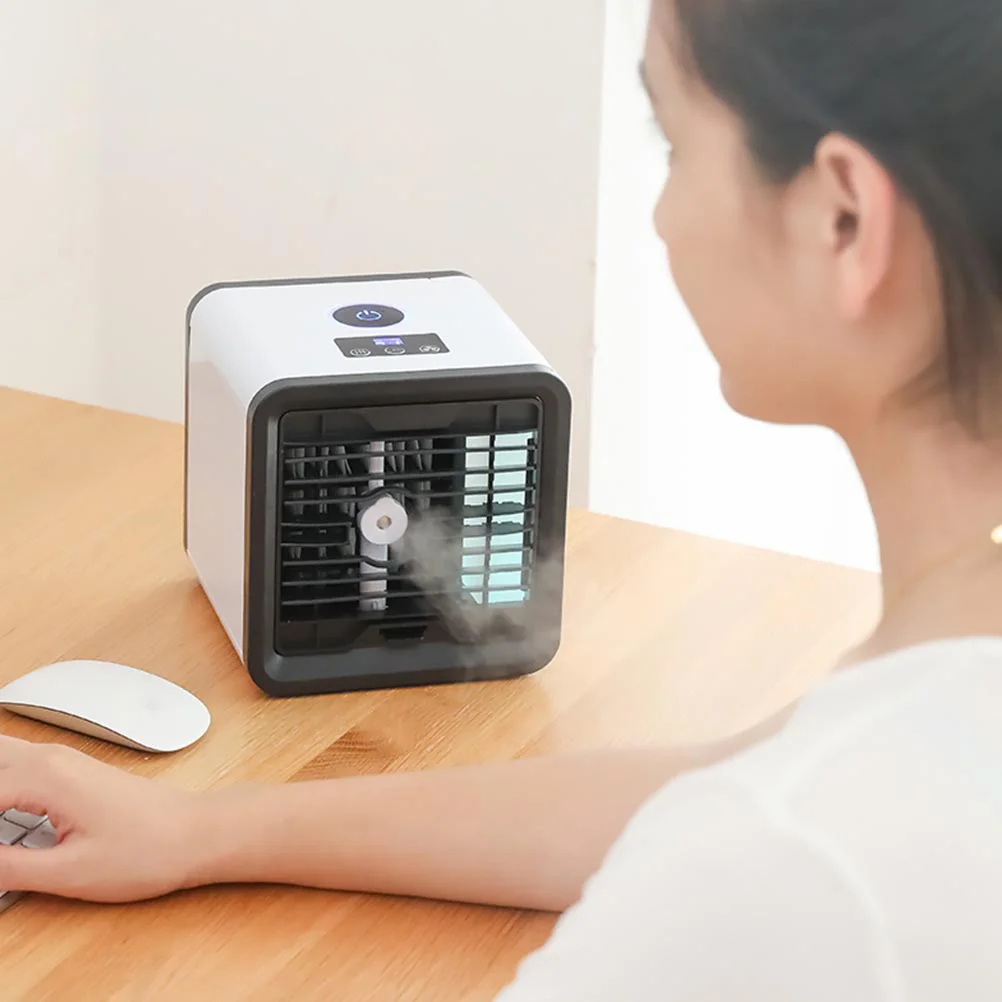 Air Cooler Conditioner Fan Portable Car Humidifier Conditioning Small Miniature USB Desk Home