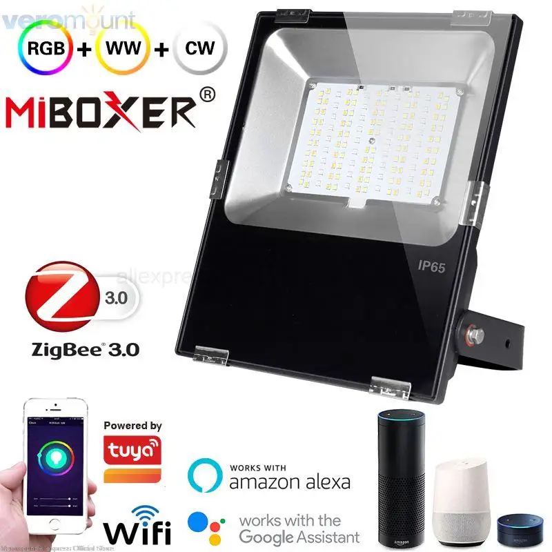 MiboxerZigbee3030WRGBCCTLEDFloodLightFUTT03ZTuyaZigbee30