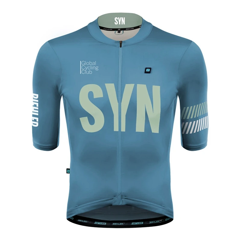 Nuevo estilo SYN Team Cycling Jersey para hombre 2024 Verano SYNDICATE Jersey de manga corta Camisetas deportivas para montar en bicicleta