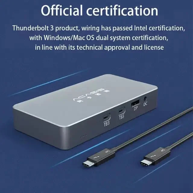 Acasis 노트북용 듀얼 디스크 NVME HDD 인클로저, USB4.0 도킹 스테이션, C타입 to USB 3.0 하드 디스크 박스, M.2