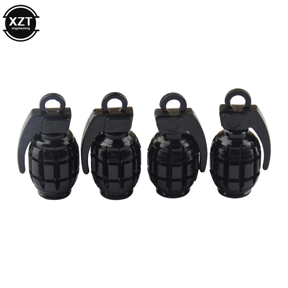 4 Tappi Valvola Diamantati Per Auto | Coperchi Valvola Pneumatici Con Cristalli | Accessori Auto Universali Per Auto, SUV, Moto | Colori: Rosa, Rosso, Nero, Blu Lago