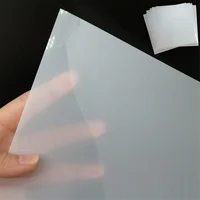 12 Sheets 10mil Mylar Sheet 12 X 12 Inch Milky Translucent PET Blank Stencil Making Sheet (10mil) 2