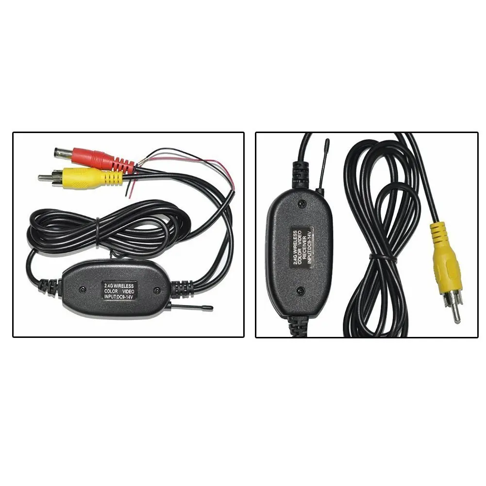 12V 2.4Ghz 차량용 무선 송수신기 (차량 예비 카메라/전방 카메라용)