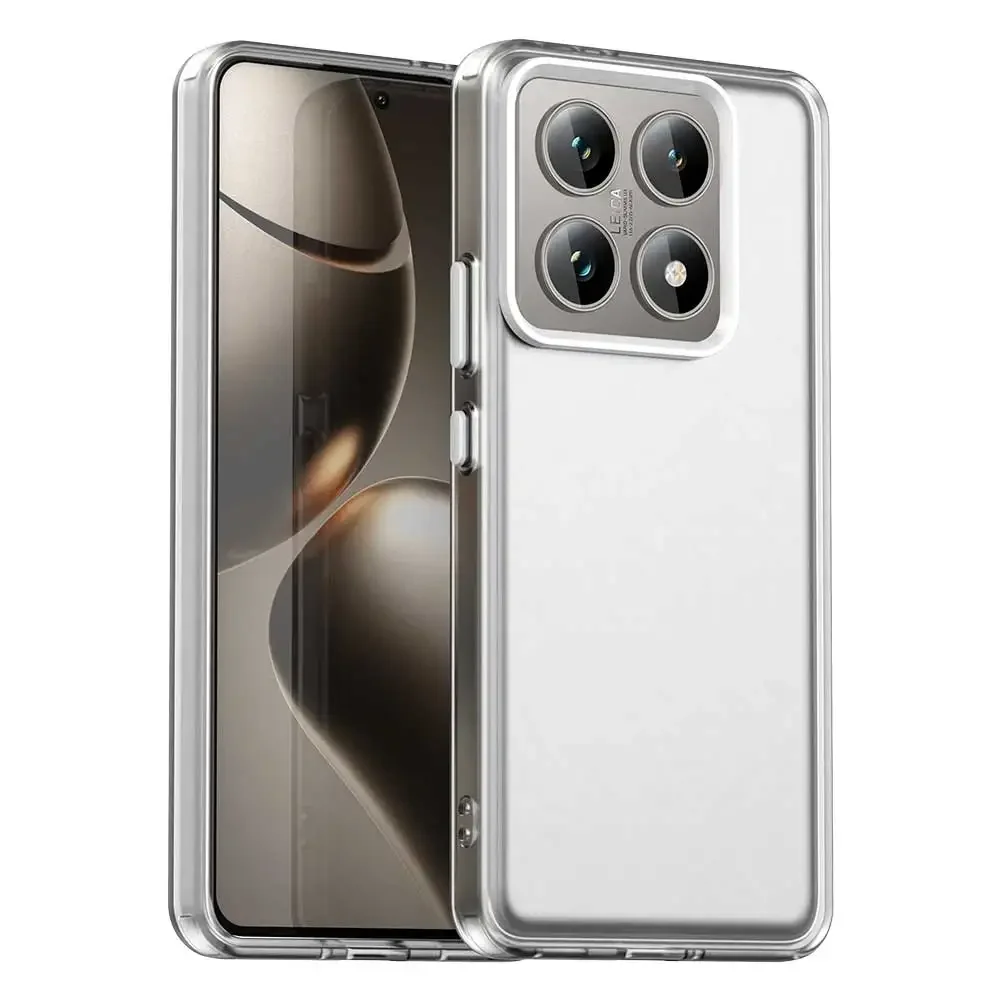 Matte Translucent Shockproof Phone Case - Frosted Finish Cover