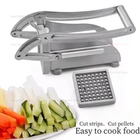 Multifunction Manual French Fry Cutter Stainless Steel Vegetable Slicer Fast Cutting Tool For Home Kitchen Cooking And Food Prep 5