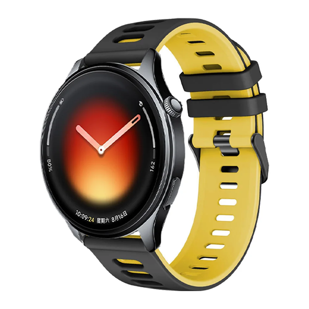 Versatile Silicone Sport Wristband – Comfortable 22mm/20mm Strap for Smartwatches