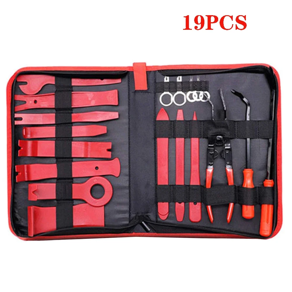 

Car Dashboard Interior Pry Hand Tool Set.Disassembly Tool Kit.11/13/19/38PCS/Set Car Radio Installer Tools Audio Removal Tool.