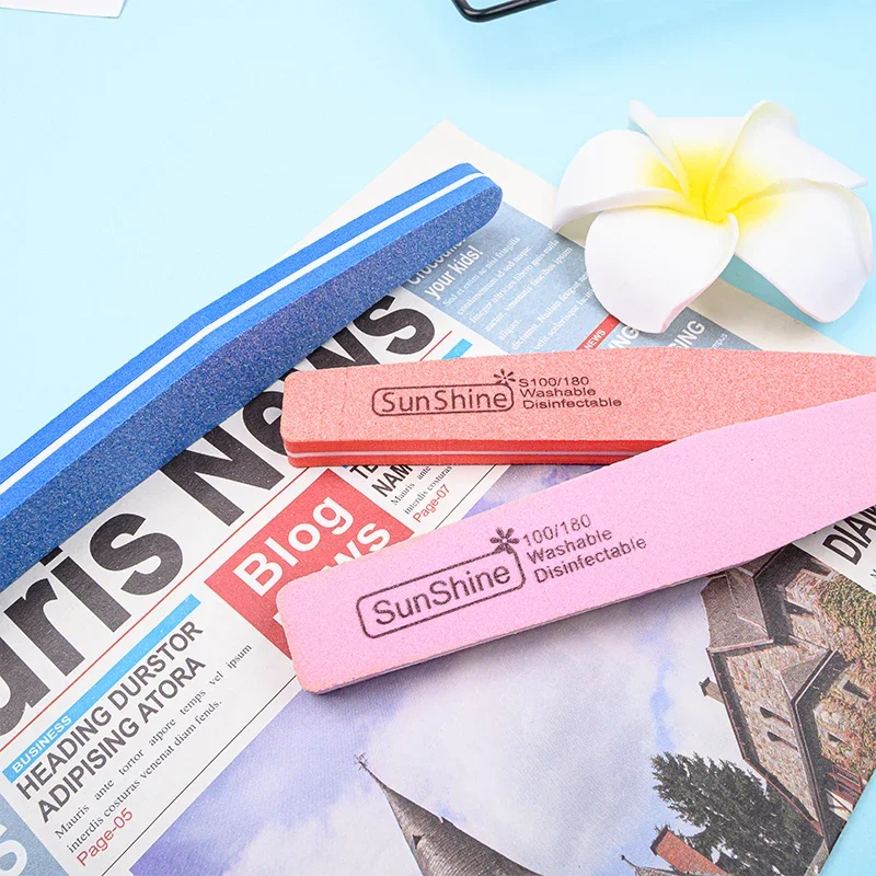 Double-sided Nail Buffer Block Sponge For Manicure And Pedicure_voghion.com