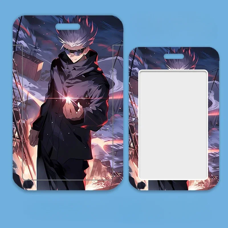 Anime Character Cartoon Pattern Card Holder Student Campus Card Protective Cover 4