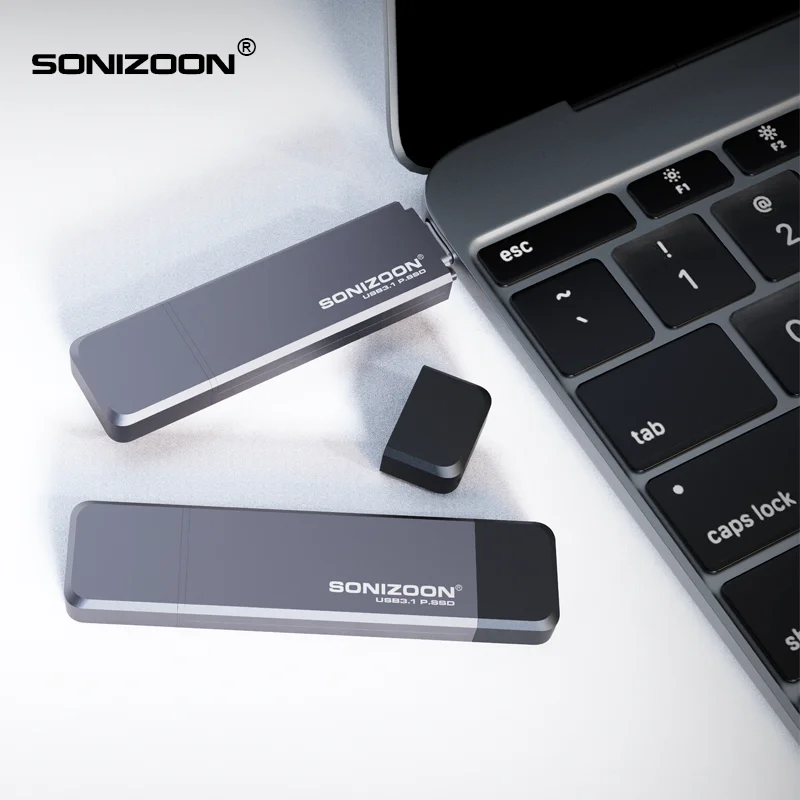 Sonizoon Pssd Usb3.1 128 256gb 512gb Portátil Unidade Flash de Estado Sólido Usb Usb Usb Usb Externo Caneta Drive Windows para ir - Imagem 4