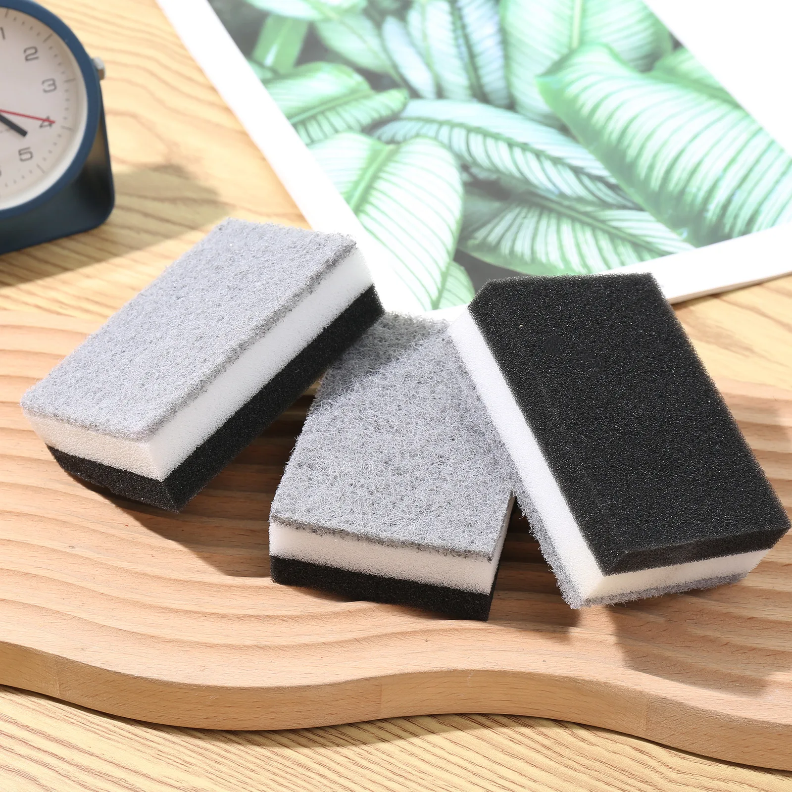 Sandy Three-layer Composite Sponge Wipe