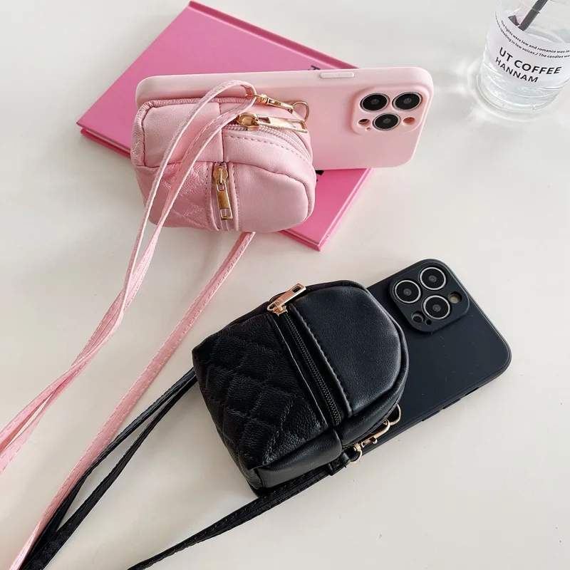 For Galaxy S8 S9 S10 S20 S21 S22 S23 FE Plus Cute Wallet Silicone Cover For Samsung Note 8 9 10 20 Ultra Lovely Card Bag Case_voghion.com