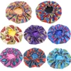 Women Night Sleep Cap African Pattern Ankara Print Bonnet Satin Lining Soft Extra Large Head Wear Ladies Headwrap Hair Care Hat 1