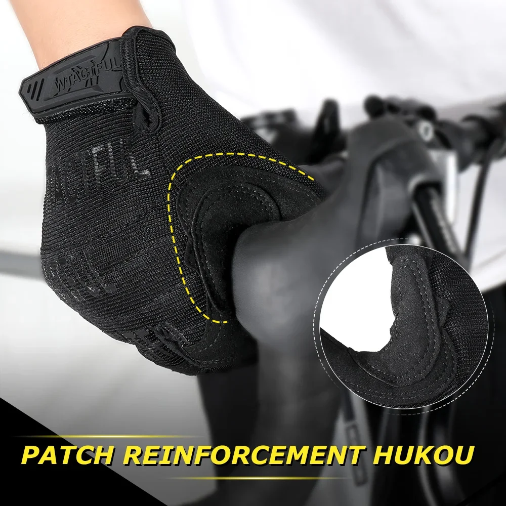 Men Tactical Gloves Touch Screen Shockproof Camo Combat Hunting Airsoft Hiking Bike Cycling Shooting Bicycle Driving Anti-skid 3