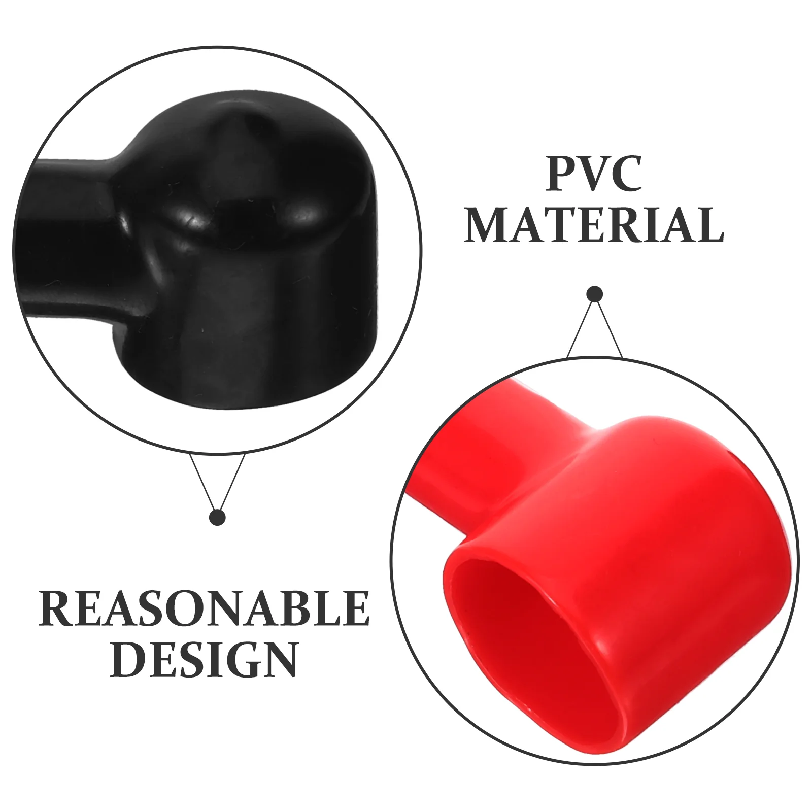 20 Pcs Terminal Cover Insulation Block Marine Rubber Pvc Protector Wire Crimp Connectors