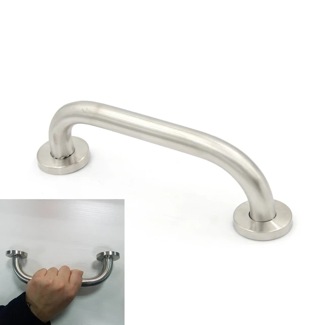 Shower Support Handrail Safety Disabled Elderly Grab Bar Handrail Toilet  Stainless Steel Agarrador Ducha Bathroom Accessories - AliExpress