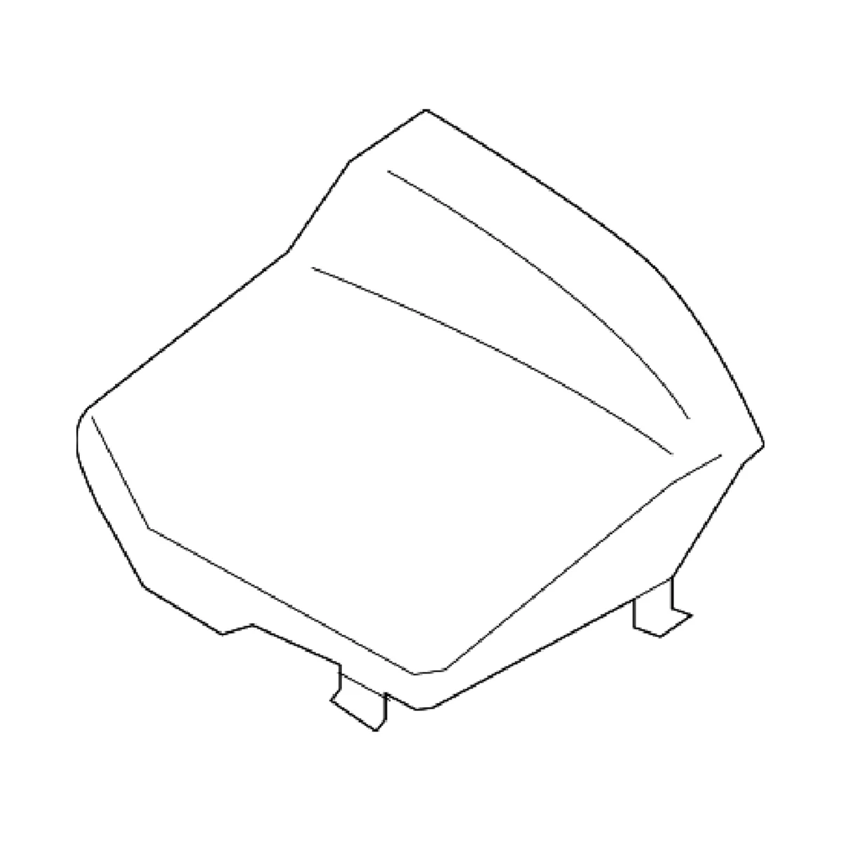 Car Battery Box Front Cover 31353766 for Volvo S60 S80 V60 V70 XC60 XC70 2008-2018 Battery Cover Shell Outer Casing 6