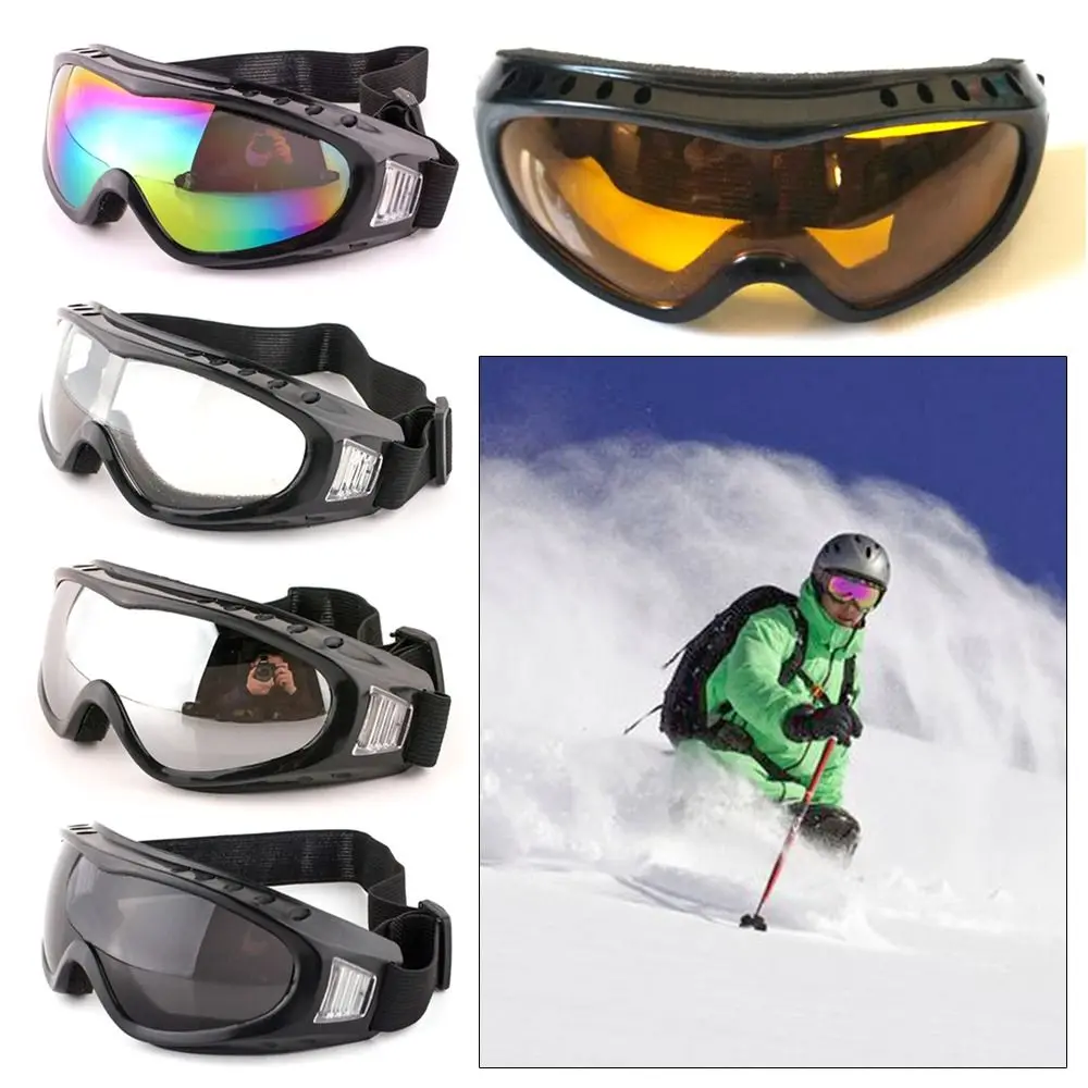 Proteção Dustproof Lens Frame Óculos para Crianças, Snowboard Óculos, Óculos de Esqui, Esportes ao ar livre, Moto Ciclismo
