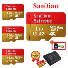 Original Mini SD card 128GB Memory Card  256GB 512GB 1TB TF Card  for phone Cameras MP3/MP4 Player High Speed Flash Memory Cards