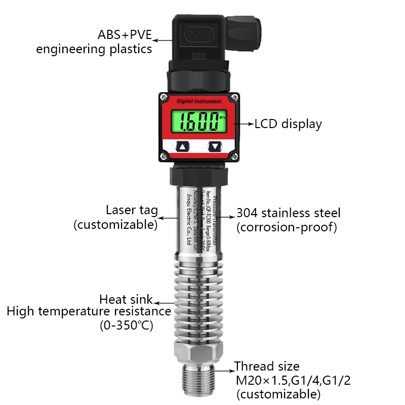 PT100 Temperature Transmitter Sensor -50 ~ +150C OUT 4-20mA/0-5v/0-10v  Power 24VDC