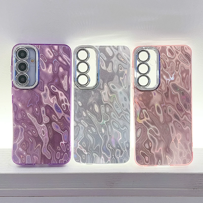 Luxury Shiny Electroplated Glitter Phone Case with Full Camera Protection