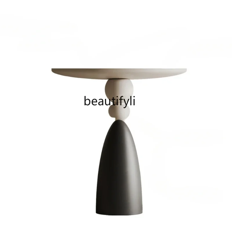 

Designer New Arrival Entrance Cabinet Door Living Room Cream Style Partition Storage Rack