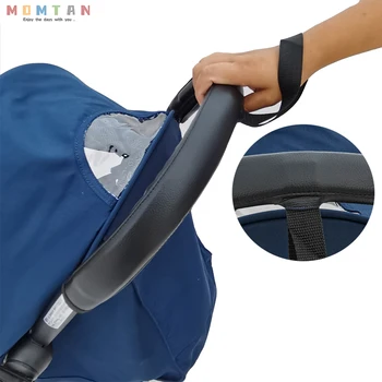 Accessori per passeggino Custodia protettiva in pelle e bracciolo Barra paraurti Maniglia per corrimano per Babyzenes Yoyo Yoya + Carrozzina