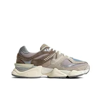 New Balance NB 9060 Baskets basses unisexes décontractées pour tous les jours, marron et bleu |   Résistant à l'usure, respirant pour les sports quotidiens U9060MUS 2