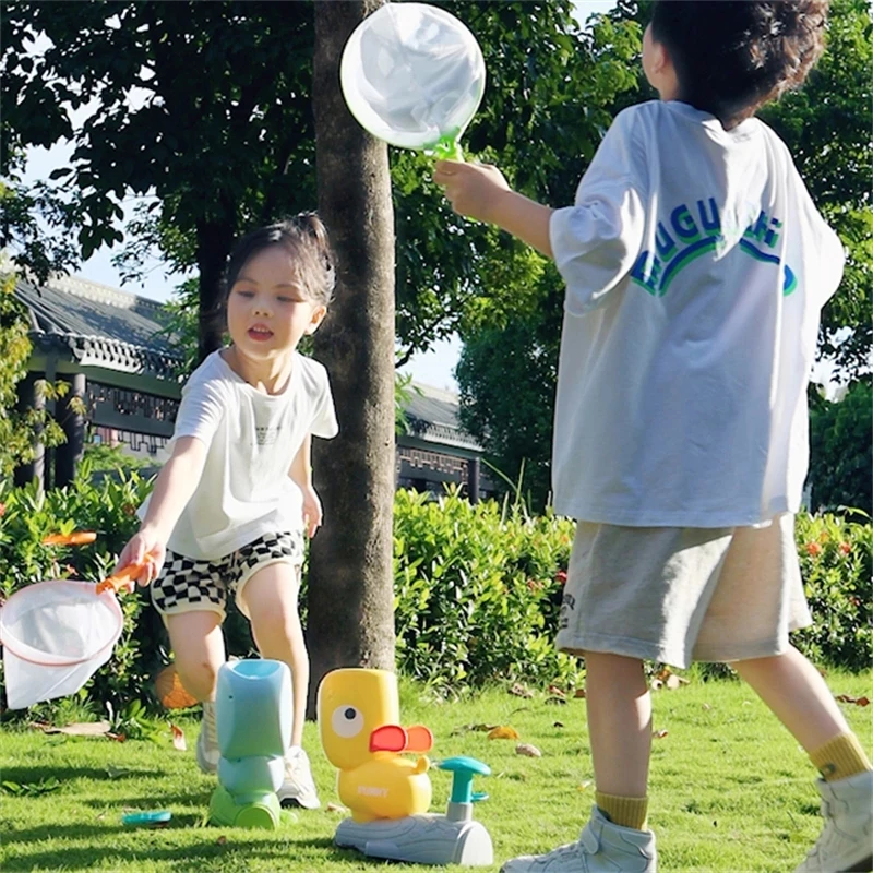 

Outdoor leisure toys Flying Disc flying saucer Launcher Toy Game Catapult Foot Step Catch Jump Sports Games Children Game Gift