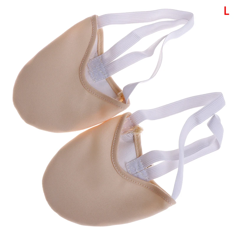 Gymnastics Dance Shoes Half length Rhythmic gymnastic shoes Pig skin sole Beige Dancing dance Roupa Ginastica Child adult