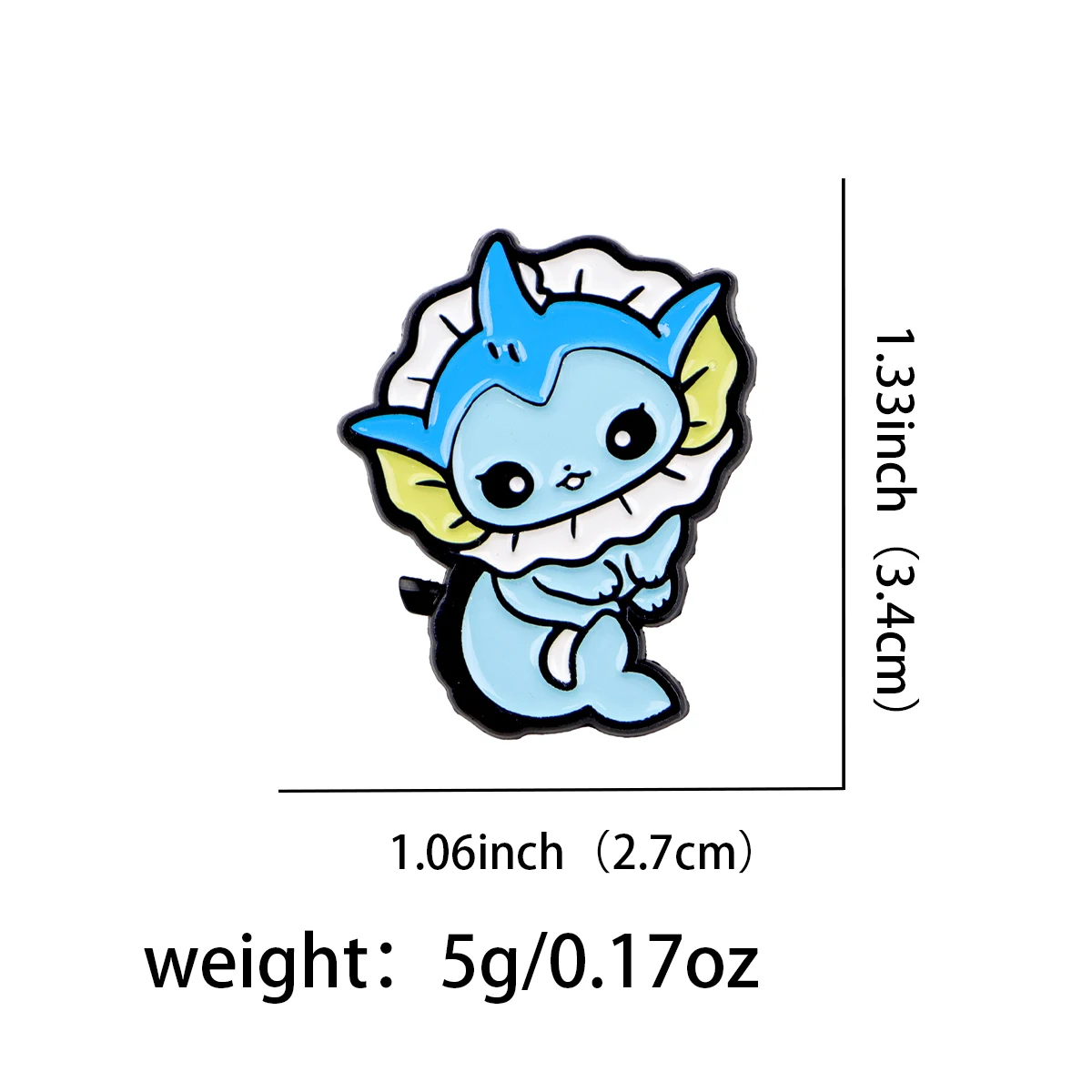 Charming Anime Enamel Pin - Cartoon Brooch Badge for Backpacks & Clothing Gifts