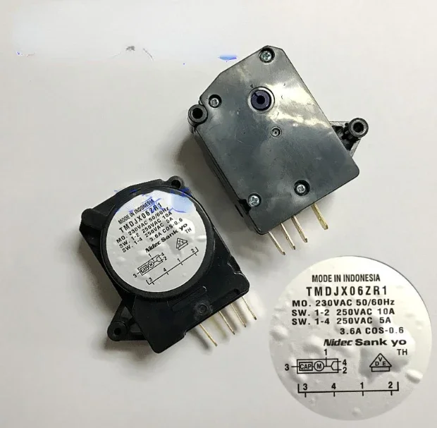 

1PCS Suitable for Midea refrigerator frost timer TMDJX06ZR1 refrigerator accessories
