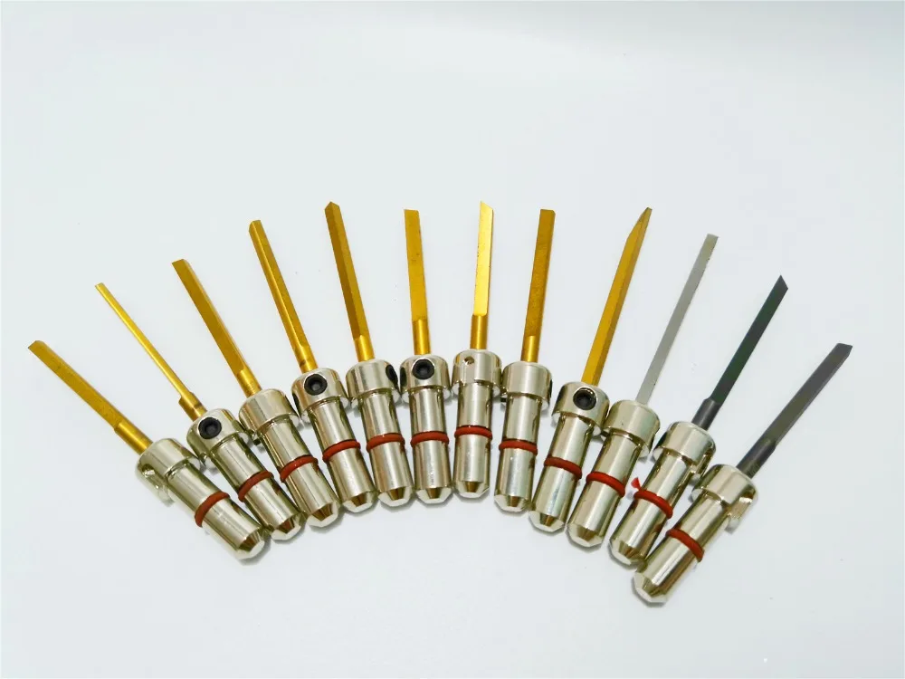 

16pieces FREE SHIPPING HSS Jewelry Making Tools glensteel Knife For Graver Jewelry pneumatic engraving graving tool