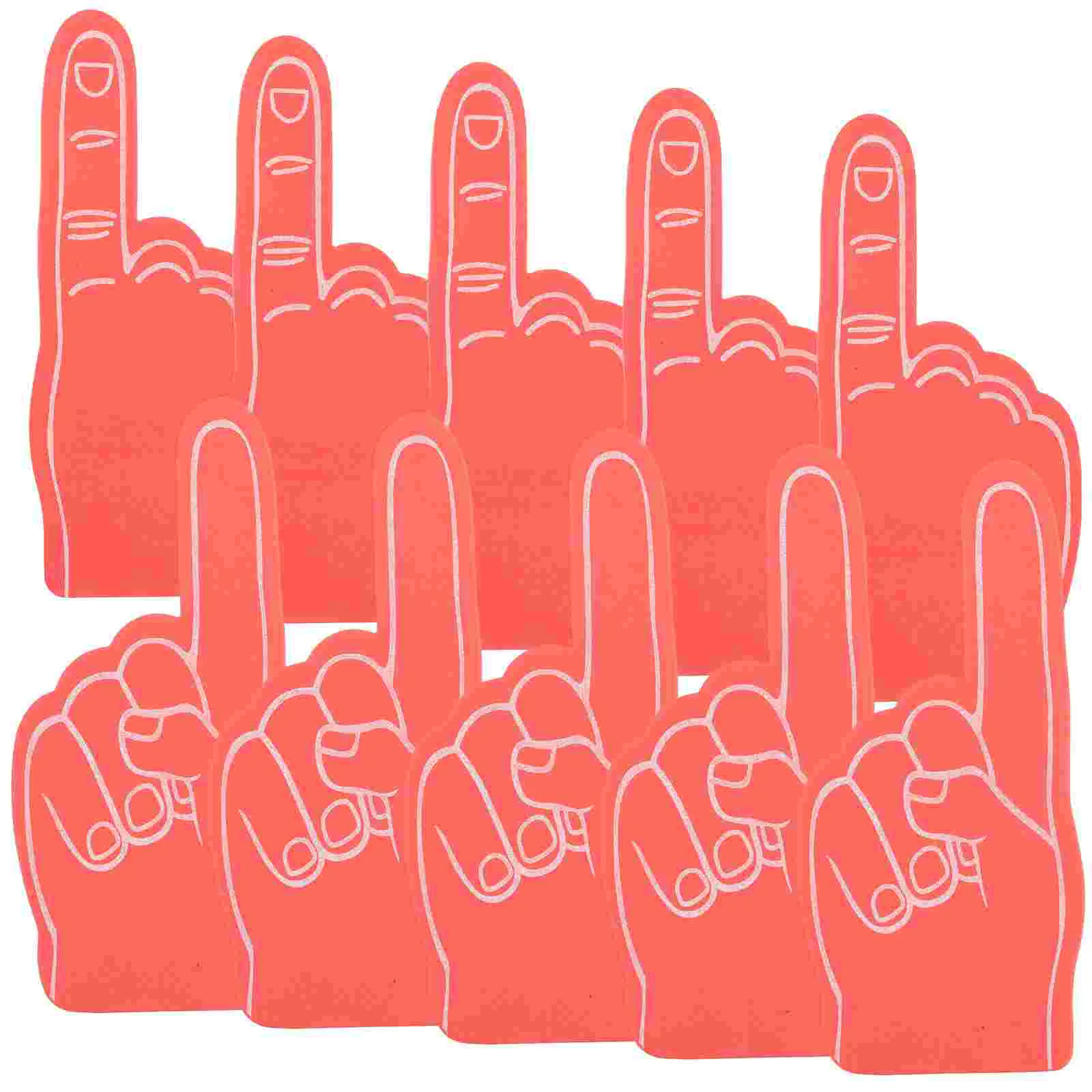 

English title: Inoomp Football Party Supplies Sports Decor Trofeos De Soccer Cheering Foams Prop Foam Hand Pompom