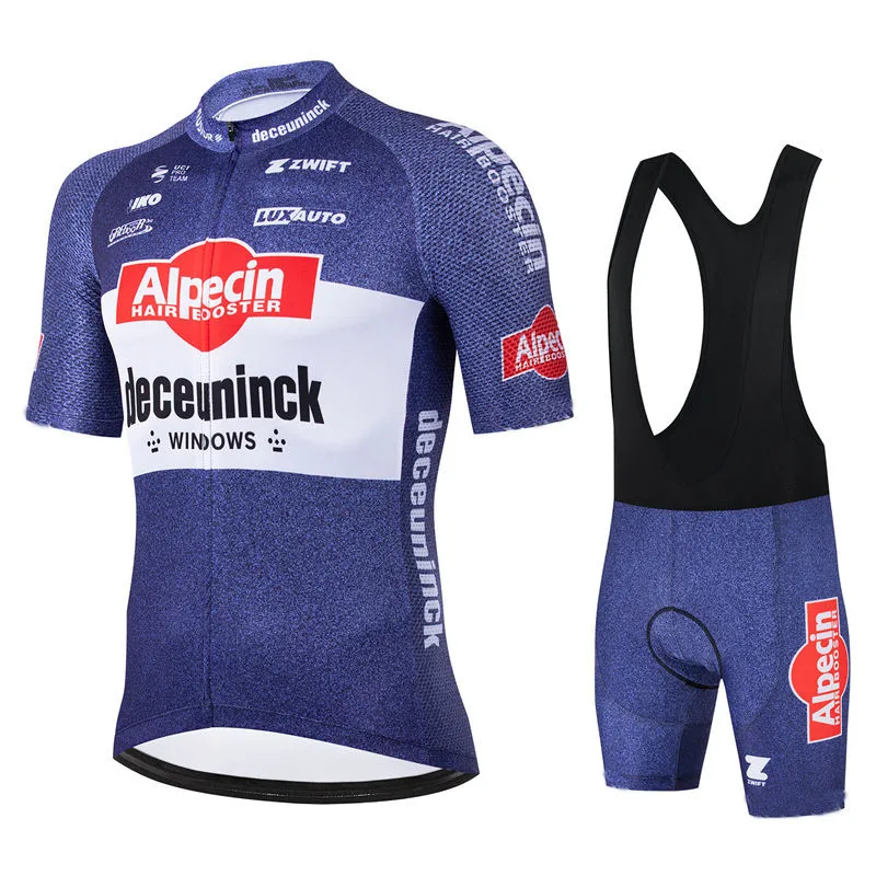 cycling suit Alpecin Pro Team Bicycle Short Sleeve Maillot Ciclismo Summer Cycling Clothing Sets Men 2025