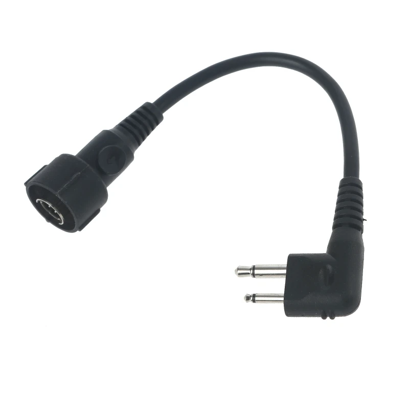 

Mini Din Plug Connector Cable for kenwood Radio Headset DEP450 EP450 Applies to Heavy Duty Noise-reduction Headset 95AF