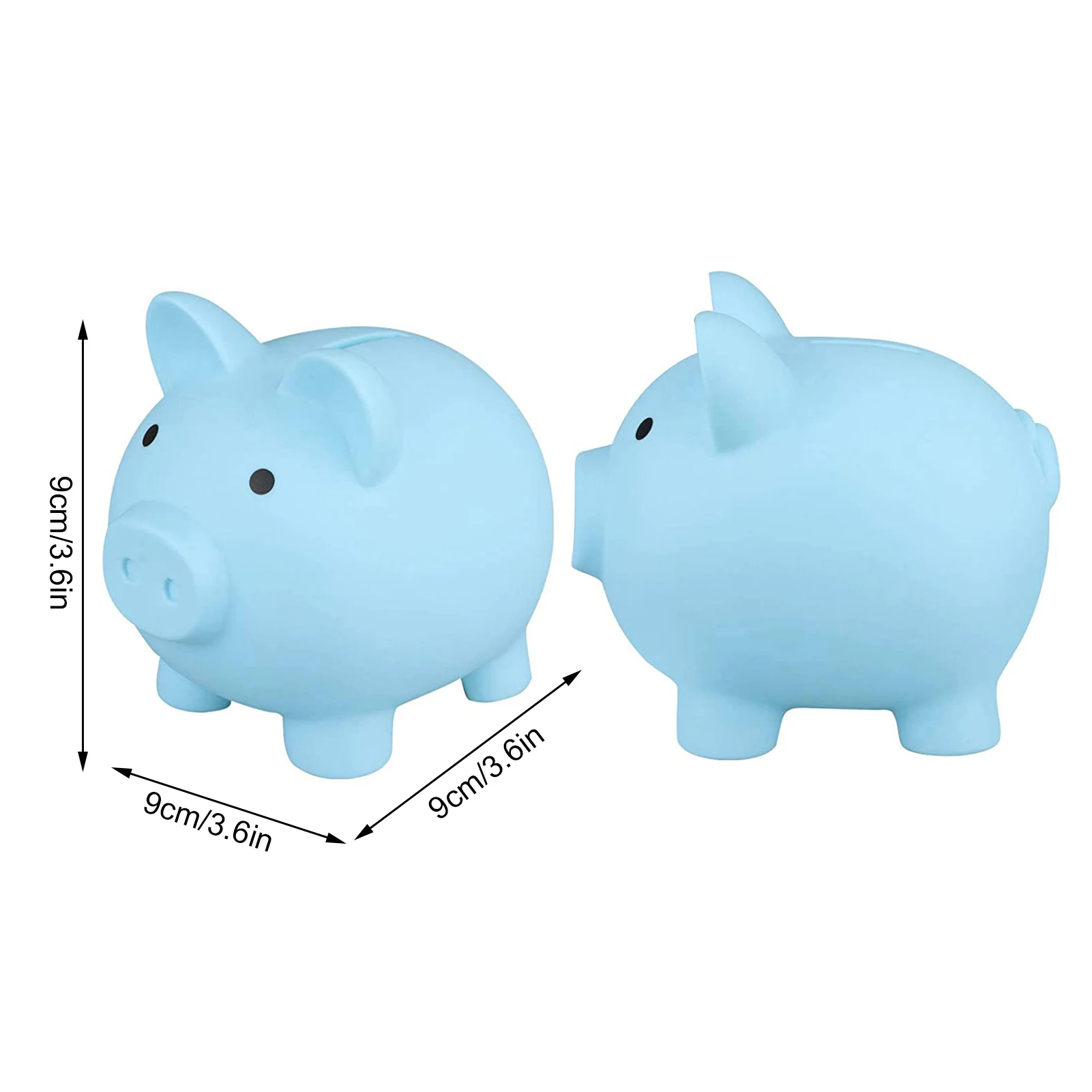 Piggy Bank For Boys CutePiggy Bank Coin Bank For Girls And Boys Medium Size Cute Piggy Banks For Coin Storage Practical images - 6