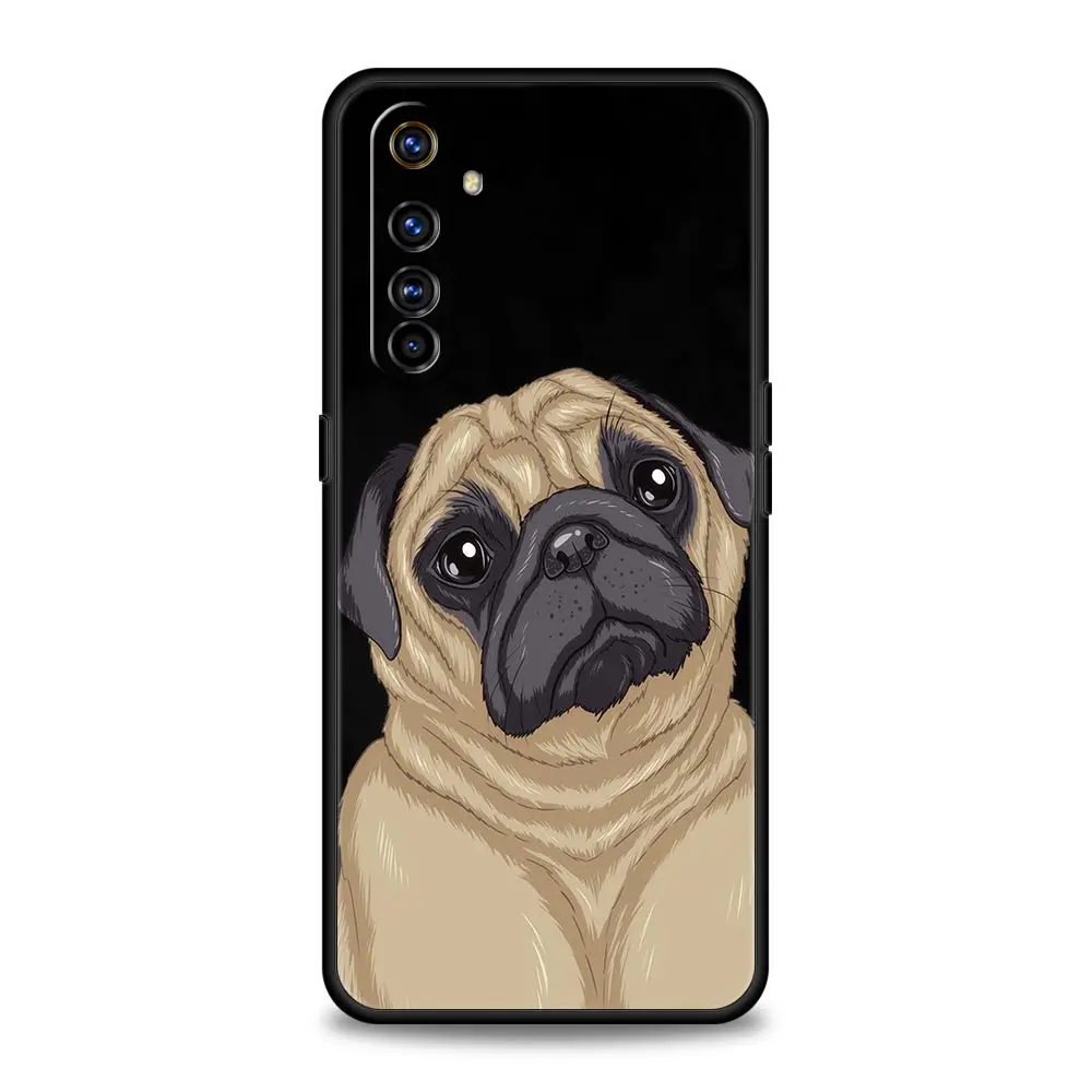 Adorable Pug Dog Design Phone Case Cover
