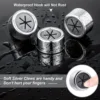 1/3/6pcs Kitchen Towel Hooks Round Adhesive Dish Towel Hook Easy Installation Wall Mount Hand Towel Hook Holders 2