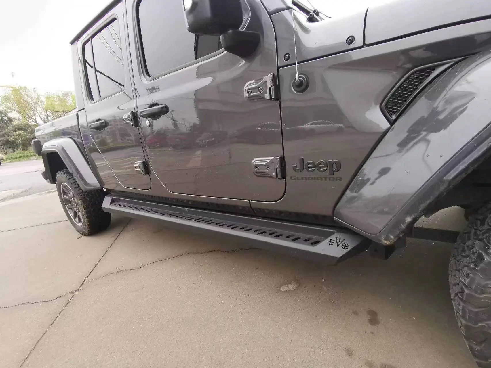 

To Korea 4 door Evo Side Step Pedal Running Board for Jeep for Wrangler JT 2020+ JT9023 LantSun